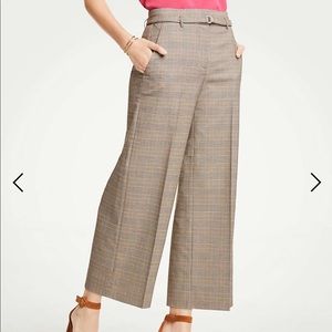 Ann Taylor Women’s Marina Wide-Leg Crop Pants